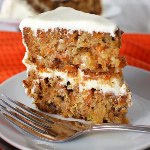 Carrot Cake Recipe - Eggless Carrot Cake from Scratch - Step by Step