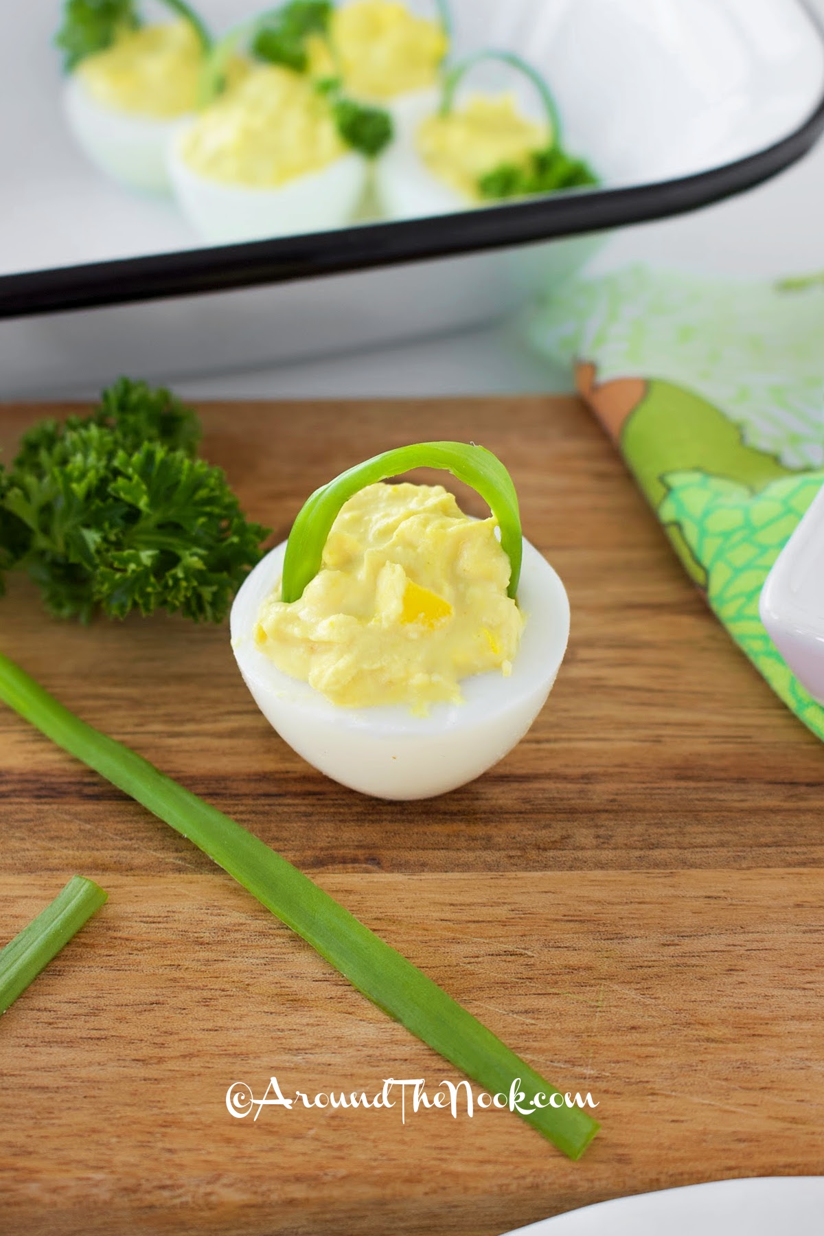 Pot Of Gold Deviled Egg Baskets Around The Nook